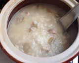 朝食に、夜食に最適！鶏ごぼうの中華粥作り方5写真