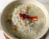 朝食に、夜食に最適！鶏ごぼうの中華粥作り方6写真