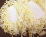 簡単♪朝食に♪キャベツの巣ごもり卵♪作り方6写真