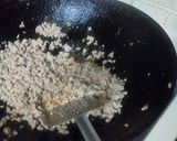 キャベツの豚ひき肉味噌炒め作り方4写真