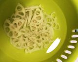 フライパンでごぼうとレンコンのきんぴら作り方2写真