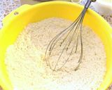 小麦粉で！直焼きチーズのパンケーキ作り方1写真