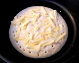 小麦粉で！直焼きチーズのパンケーキ作り方3写真