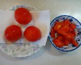 丸ごとトマトの肉詰め作り方2写真