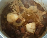鶏皮で☆モツ無し・名古屋風どて煮♪作り方7写真