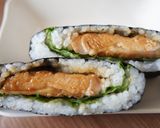 てりやきチキン*おにぎらず作り方9写真