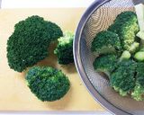 離乳食 中期 〜ブロッコリー〜作り方2写真