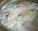 カワハギのミルキーホエイ煮作り方2写真