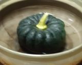 カボチャの肉詰めとろふわチーズin作り方2写真