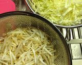 野菜たっぷりヘルシー♡とんぺい焼き作り方1写真