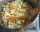離乳食後期★野菜スープ たんぱくも一緒に作り方3写真