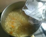 離乳食後期★野菜スープ たんぱくも一緒に作り方6写真