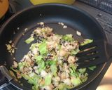 キャベツ大量消費☆簡単塩昆布チャーハン作り方4写真