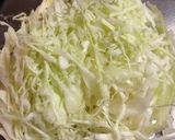 キャベツの塩レモンペッパーサラダ作り方1写真