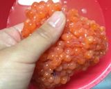 ひと手間で美味しい簡単いくらの醤油漬け作り方2写真