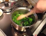 魚醤だけで高菜の炊いたん作り方3写真