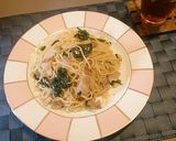 ◆ベーコン＆ほうれん草のペペロンチーノ◆作り方6写真