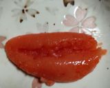 裏ワザ★タラコ、明太子の綺麗な皮剥き作り方1写真