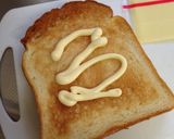 ＊後のせ♪チーズと胡瓜のトースト＊作り方2写真