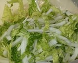 柿と白菜の酢の物♪作り方1写真