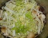鶏ミンチ団子の白菜スープ(ショウガ入り)作り方4写真
