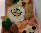 簡単*幼稚園お弁当 *ヒヨコ* キャラ弁作り方8写真