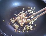 小松菜のレンジお浸しひき肉あん作り方4写真
