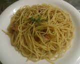 ベーコンとたまねぎの和風醤油パスタ作り方4写真