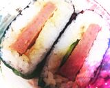 調理師さんから教わった☆スパムおにぎり作り方10写真