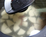 ほっこり♬卵とジャガイモとワカメの味噌汁作り方2写真