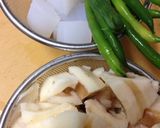 ★蓮根&コンニャクのおかか煮★作り方1写真