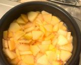 ピンクの簡単さっぱりリンゴジャム♪作り方3写真