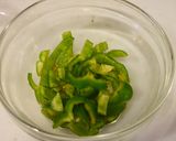 ピーマンの塩昆布和え★レンジで簡単作り方1写真