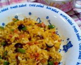 レンジで簡単♪きのこのカレー炒飯♡作り方8写真