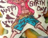 チョコレートでキャラケーキ♪作り方1写真