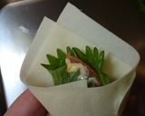鮭と紫蘇の春巻き♪作り方6写真