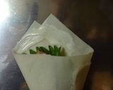 鮭と紫蘇の春巻き♪作り方7写真