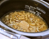秋の炊き込みご飯　ぎんなんときのこご飯作り方5写真