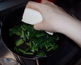 小松菜チャンプルー作り方5写真