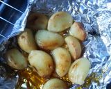 魚焼きグリルでにんにくのホイル焼き作り方4写真
