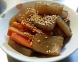 食べごたえ抜群！こんにゃくのきんぴら作り方4写真