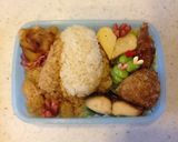 妖怪ウォッチ☆人面犬のキャラ弁(≧∇≦)作り方7写真