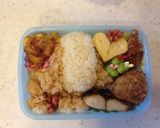 妖怪ウォッチ☆人面犬のキャラ弁(≧∇≦)作り方8写真