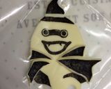 妖怪ウォッチ ハロウィンキャラ弁作り方7写真