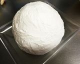 サッカーボールの誕生日ケーキ作り方13写真
