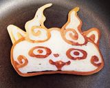 簡単♡HMでパンケーキアート！コマさん作り方5写真