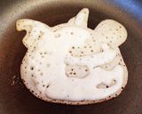 簡単♡HMでパンケーキアート！ワルニャン作り方4写真
