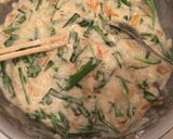 飯山の郷土料理 ニラせんべい作り方2写真