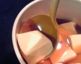 春菊・えのき・卵のあん掛け豆腐作り方4写真