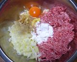 甘酢あんのジューシー肉だんご作り方1写真